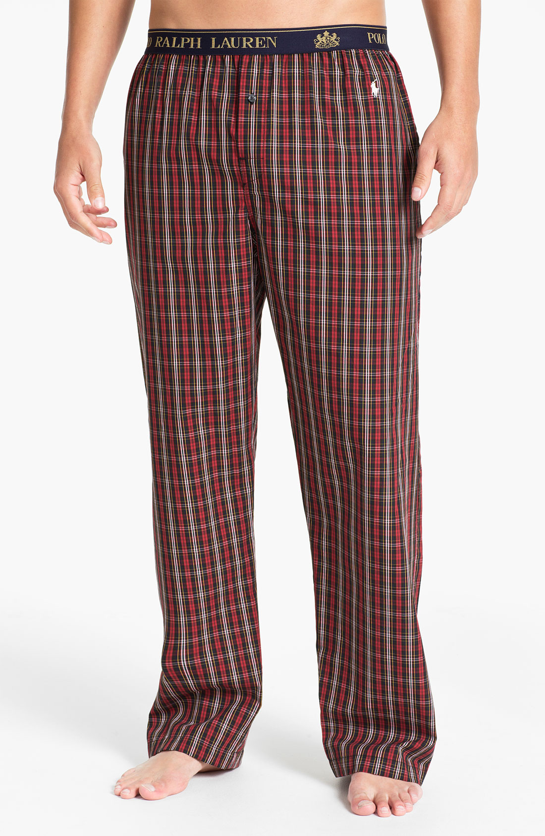 Polo Ralph Lauren Plaid Lounge Pants in Red for Men (blair plaid) | Lyst