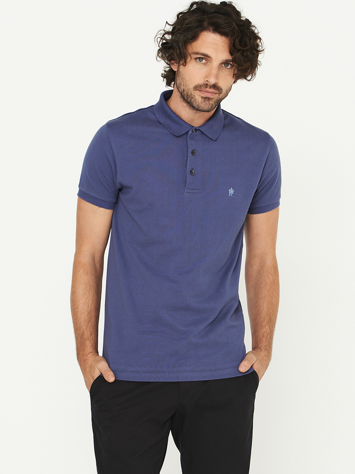 French Connection French Connection Mens Biopic Polo in Blue for Men ...