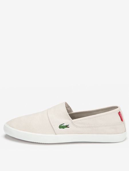 Lacoste Mens Clemente Espadrilles in White for Men (off_white/red) | Lyst