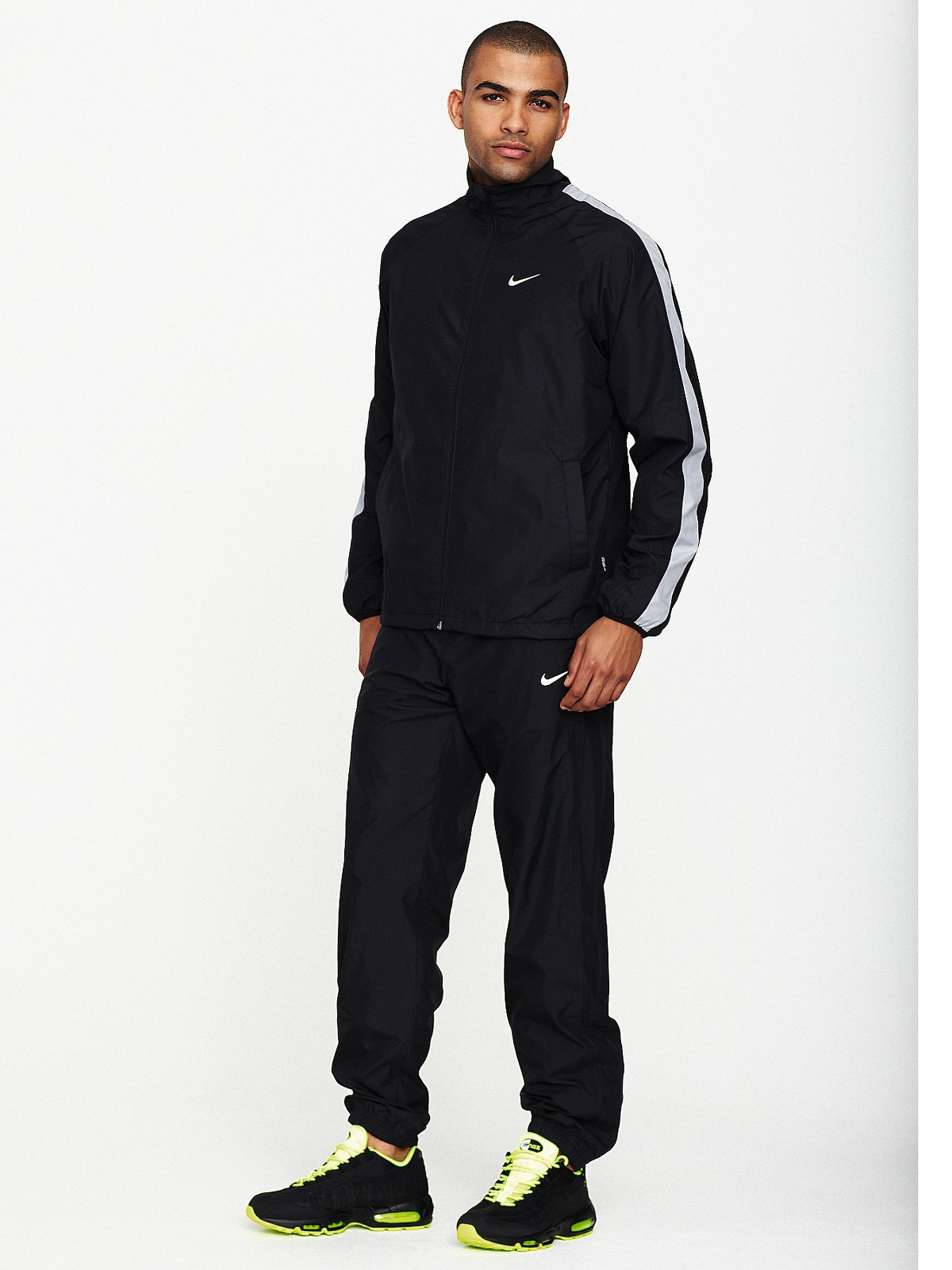 Nike Nike Mens Woven Tracksuit in Black for Men | Lyst