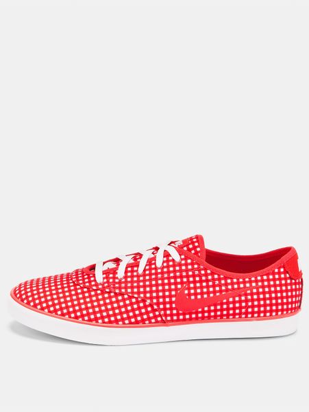 Nike Nike Starlet Plimsolls in Red (red_check) | Lyst