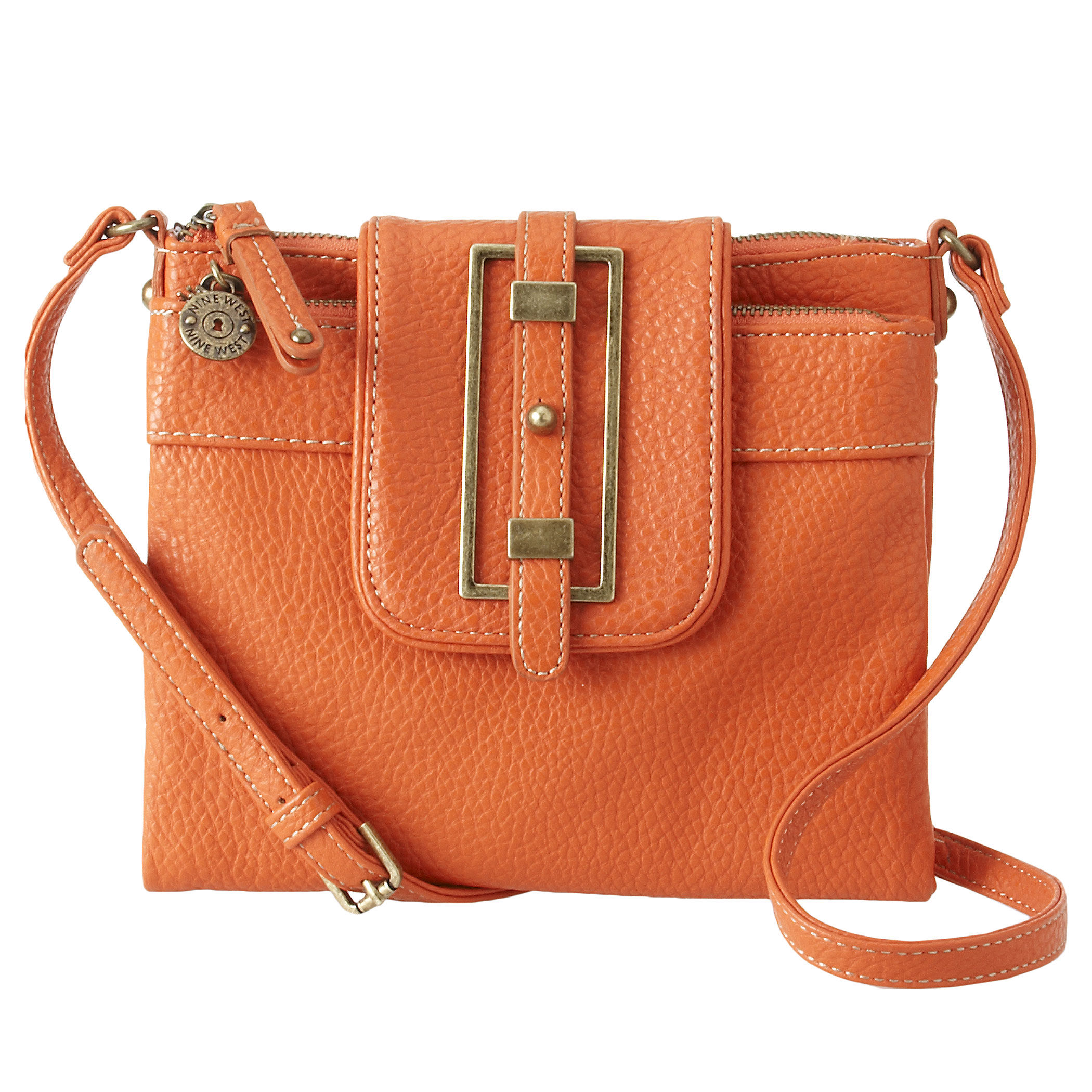 nine west orange bag