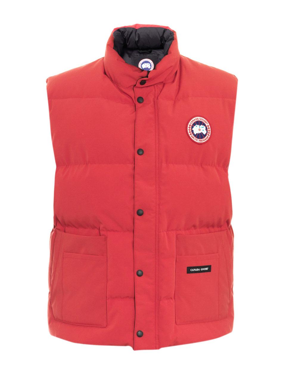 Canada Goose Freestyle Quilted Gilet in Red for Men | Lyst