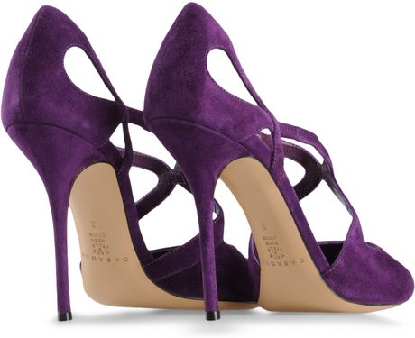 Casadei Sandals in Purple | Lyst
