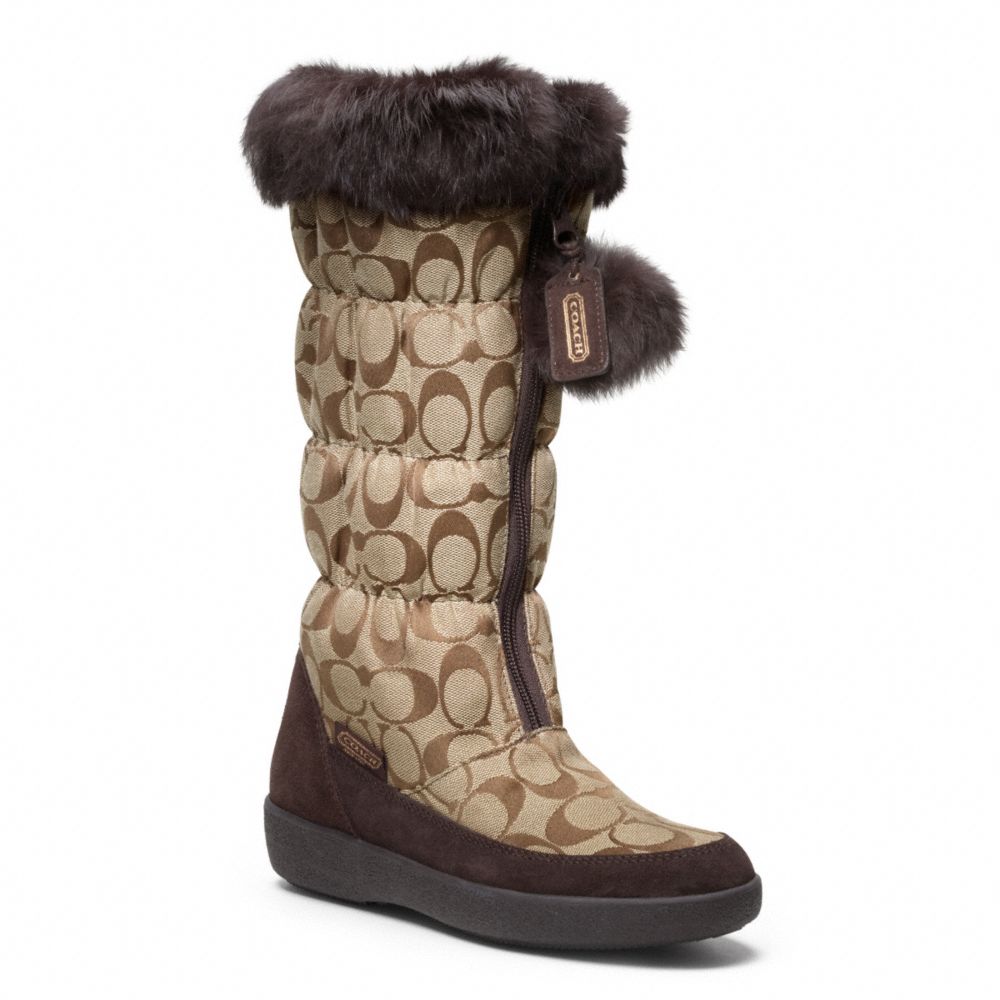 coach raee knee high boot