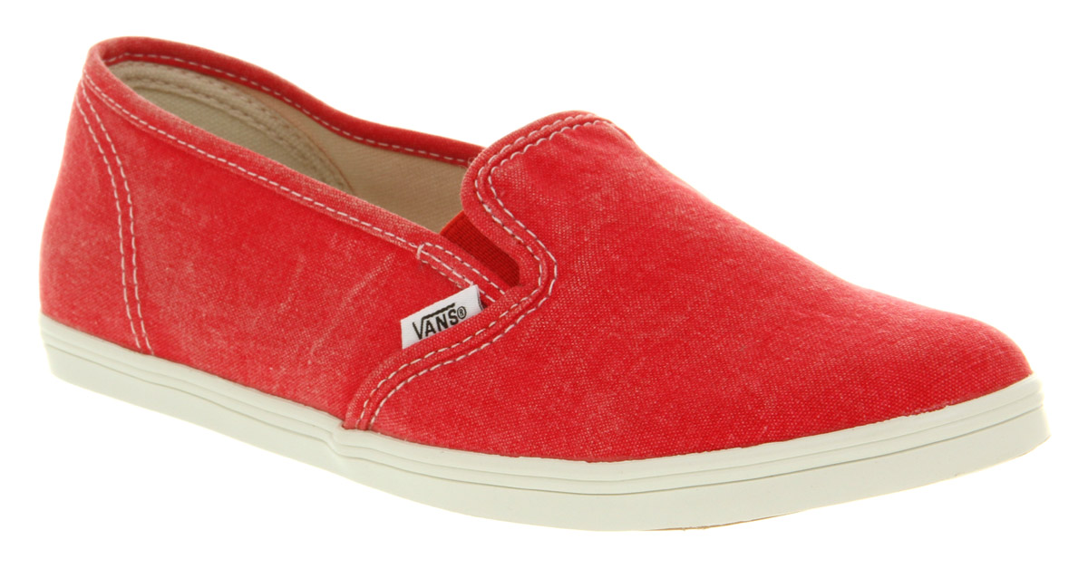 vans lo pro red