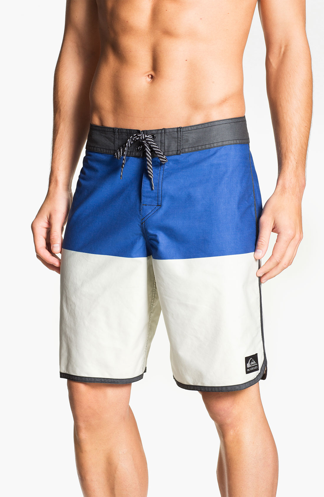 Quiksilver Half and Half Board Shorts in White for Men | Lyst