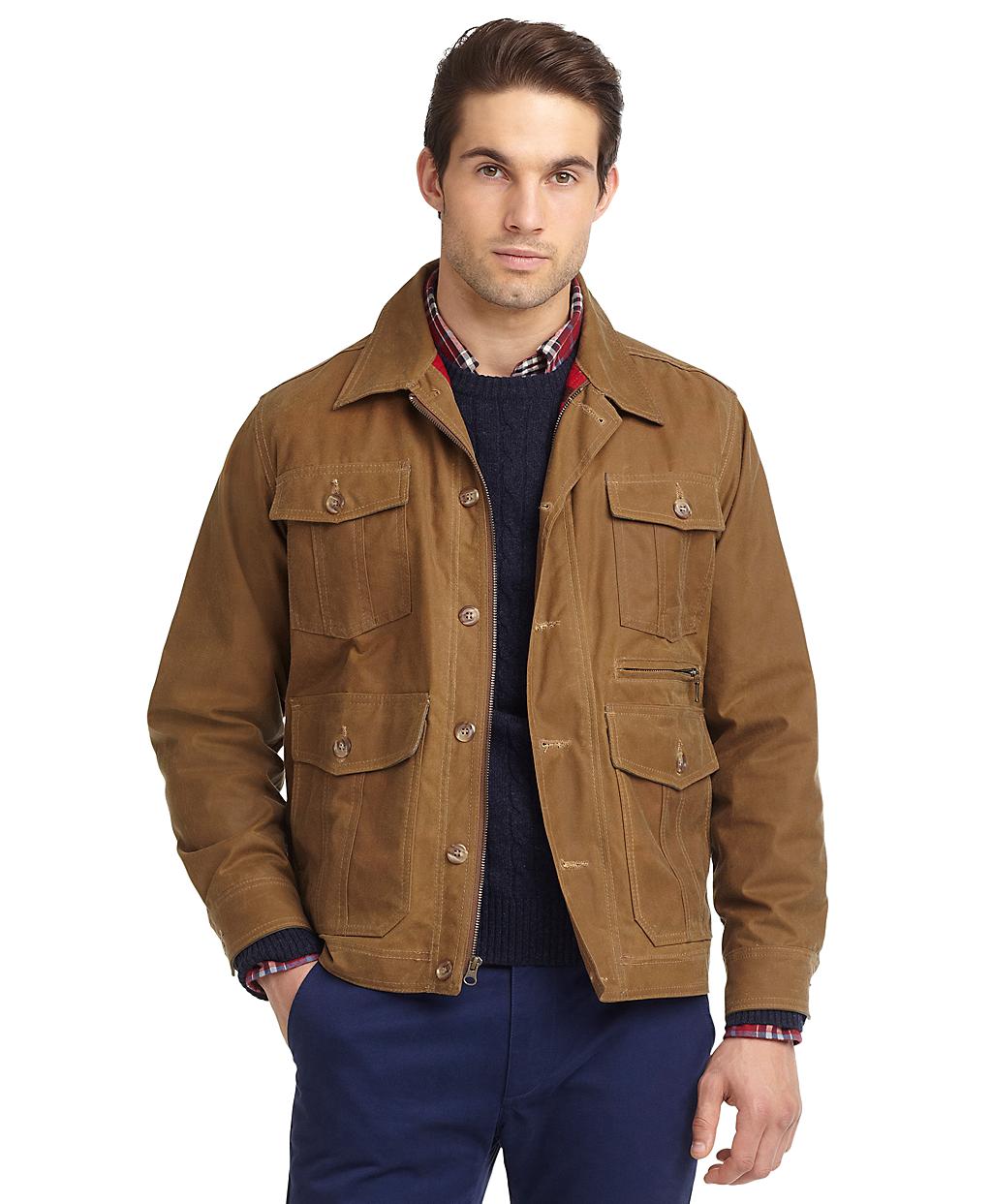 Lyst - Brooks Brothers Filson Westlake Waxed Jacket in Brown for Men
