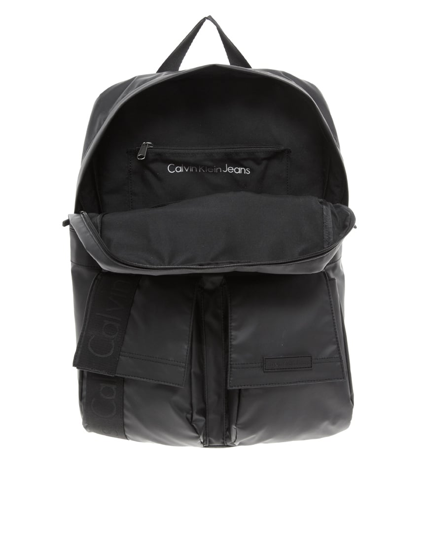 Lyst - Calvin Klein Backpack in Black for Men