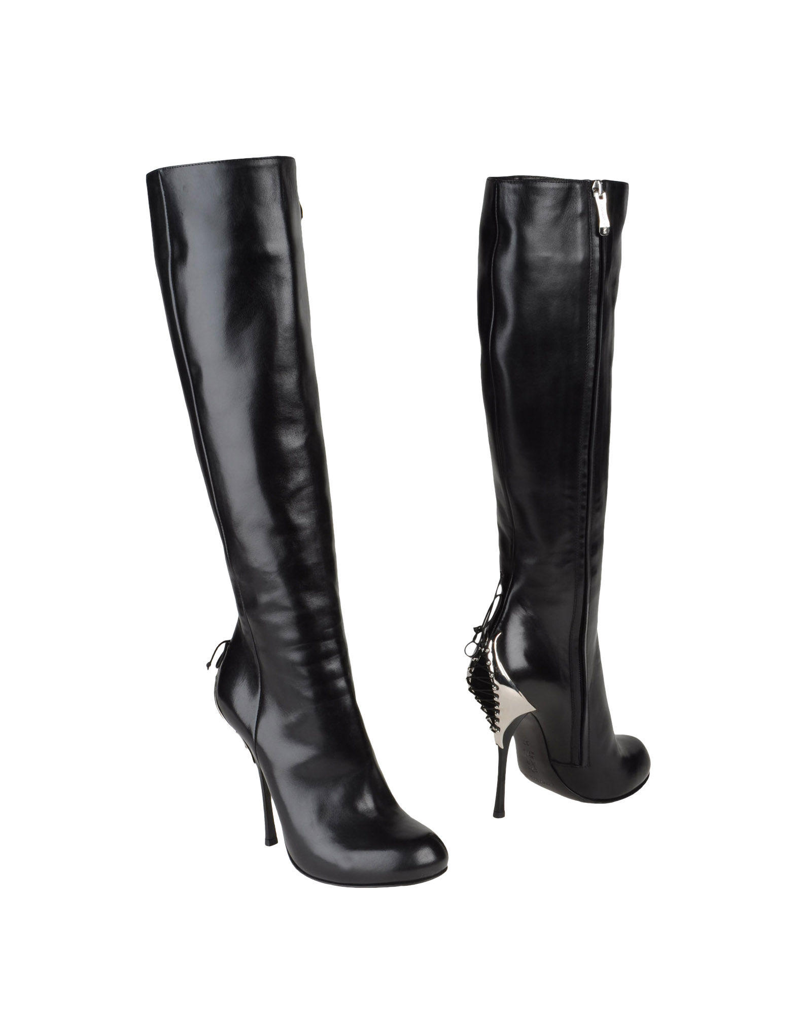 Gianmarco Lorenzi Highheeled Boots in Black | Lyst