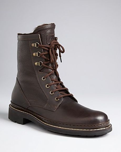 Boss Black Russon Casual Boots in Brown for Men (dark brown) | Lyst