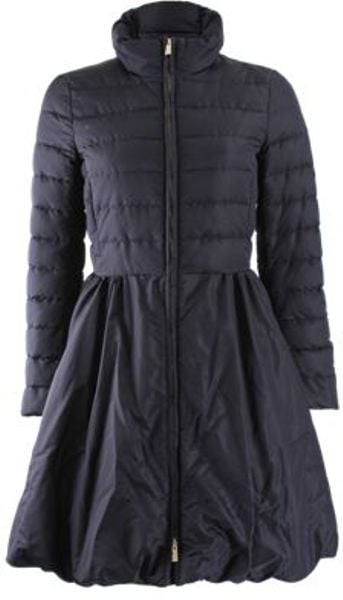 Valentino Valentino Coat in Black (navy) | Lyst