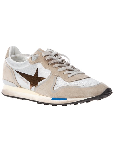 Golden Goose Deluxe Brand Running Sneaker in Gray (grey) | Lyst