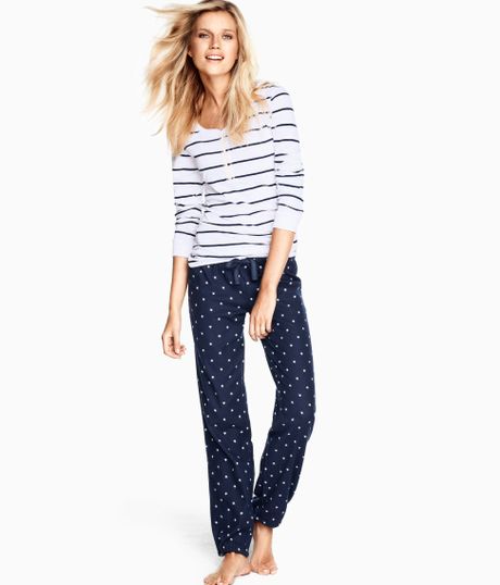 H&m Pyjamas in Blue | Lyst