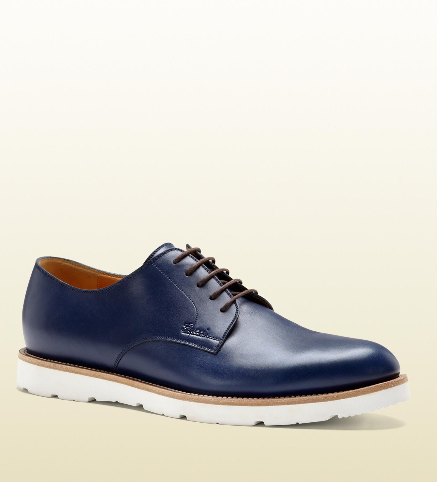 blue suede gucci shoes
