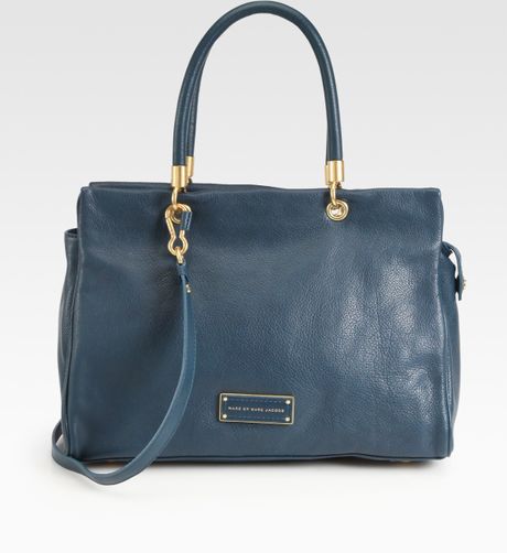 Marc By Marc Jacobs Too Hot Tophandle Bag in Blue | Lyst