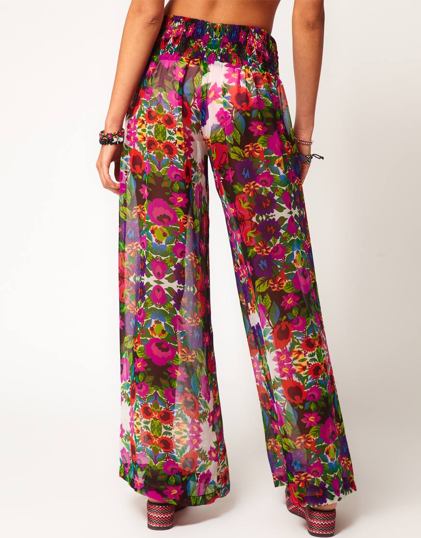 wide leg beach pants Pi Pants