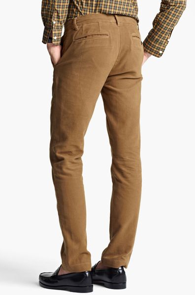 Jack Spade Dwight Moleskin Pants in Brown for Men (light brown) | Lyst