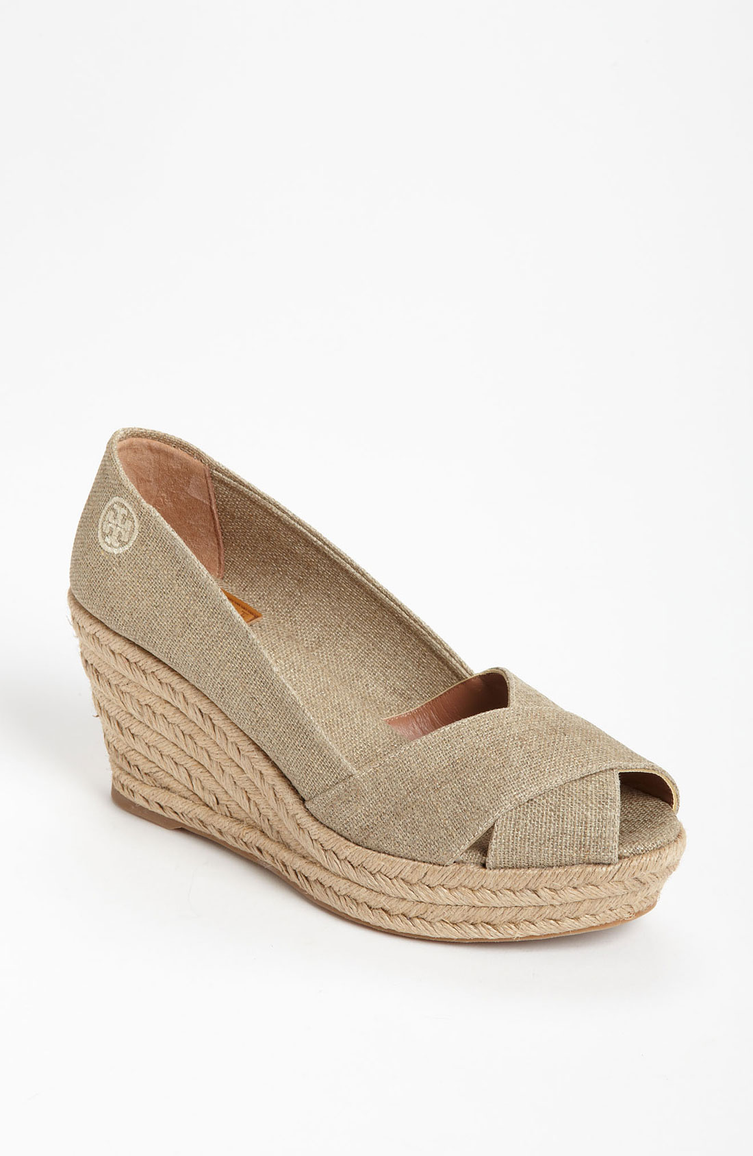 Tory burch Filipa Wedge Espadrille in Khaki (start of color list gold ...