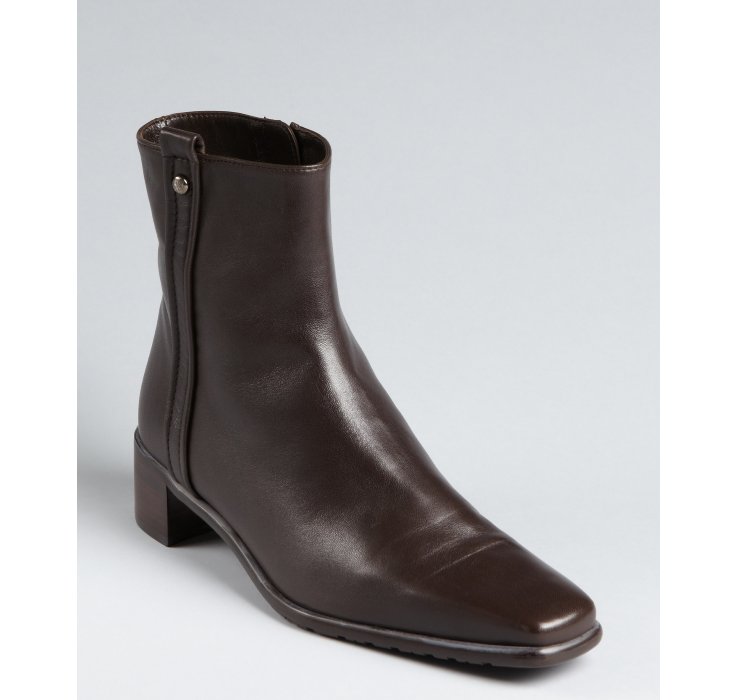 square toe ankle boots
