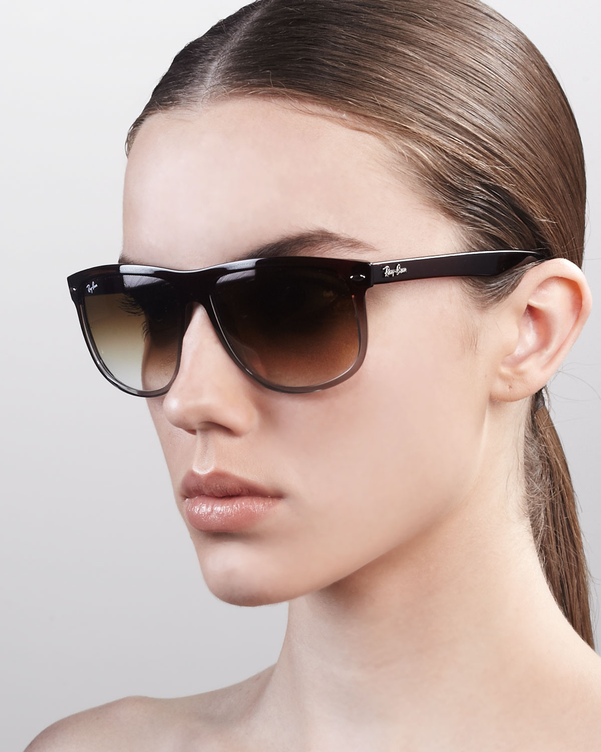 boyfriend 60mm flat top sunglasses