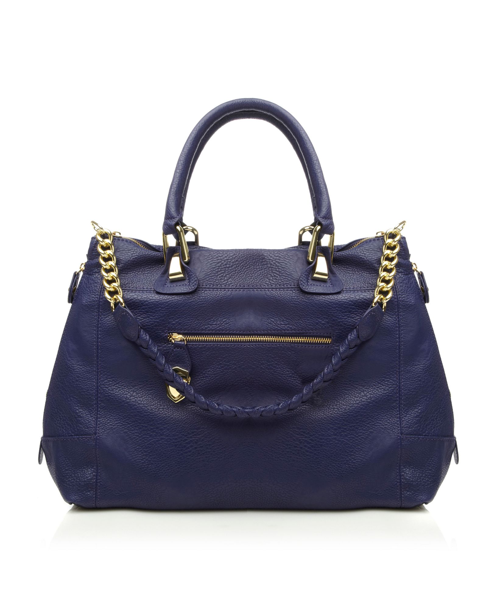 Steve Madden B Sociall Sm Chain Handle Tote Bag in Blue | Lyst