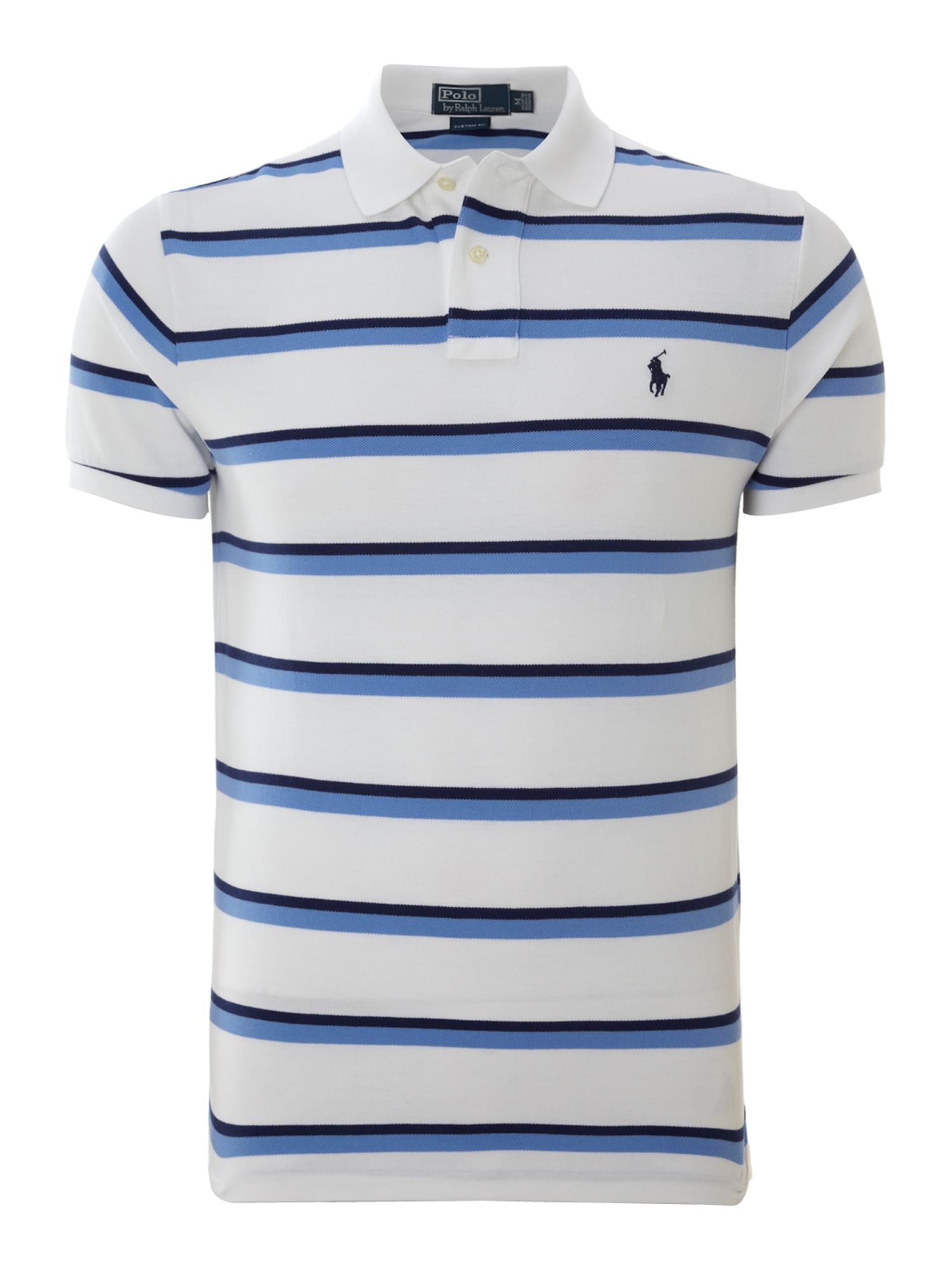 Polo Ralph Lauren Multi Striped Polo Shirt in Blue for Men (white) | Lyst