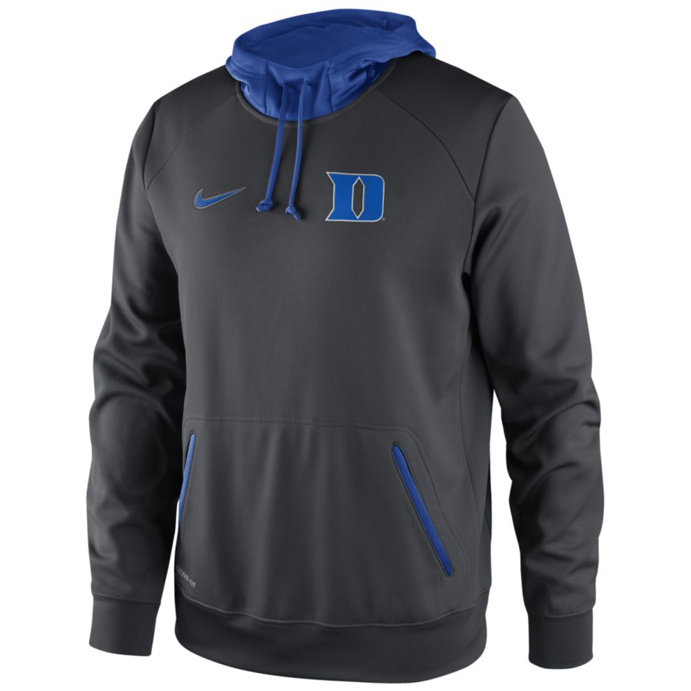 Nike Duke Blue Devils Basketball Perfomance Hoodie in Blue for Men | Lyst