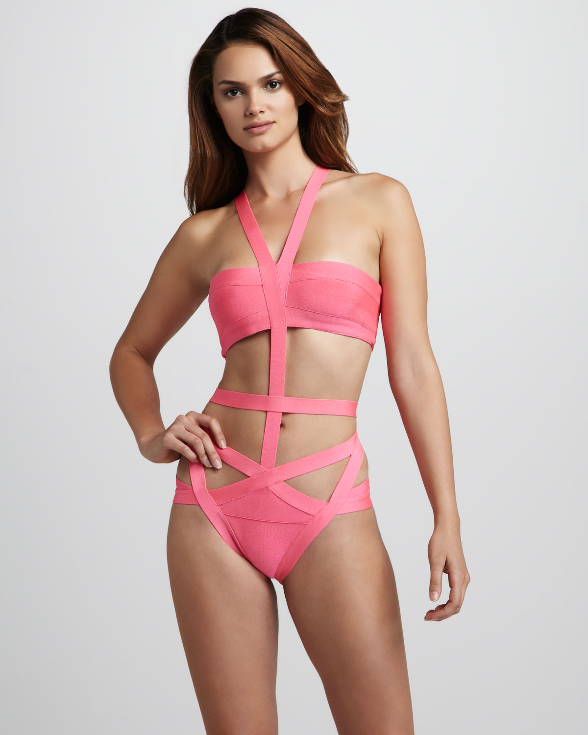 herve leger pink