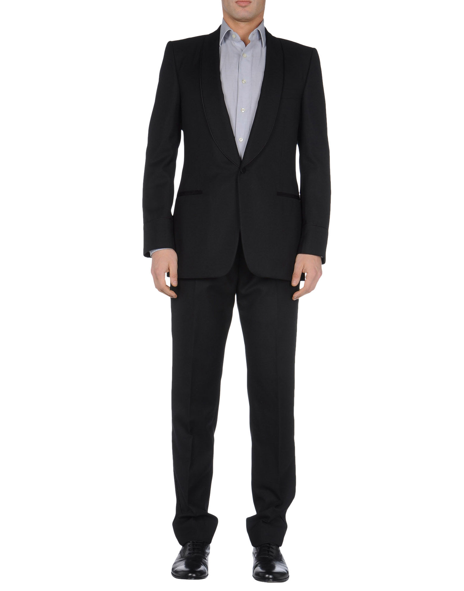 Yves Saint Laurent Rive Gauche Suit in Black for Men | Lyst