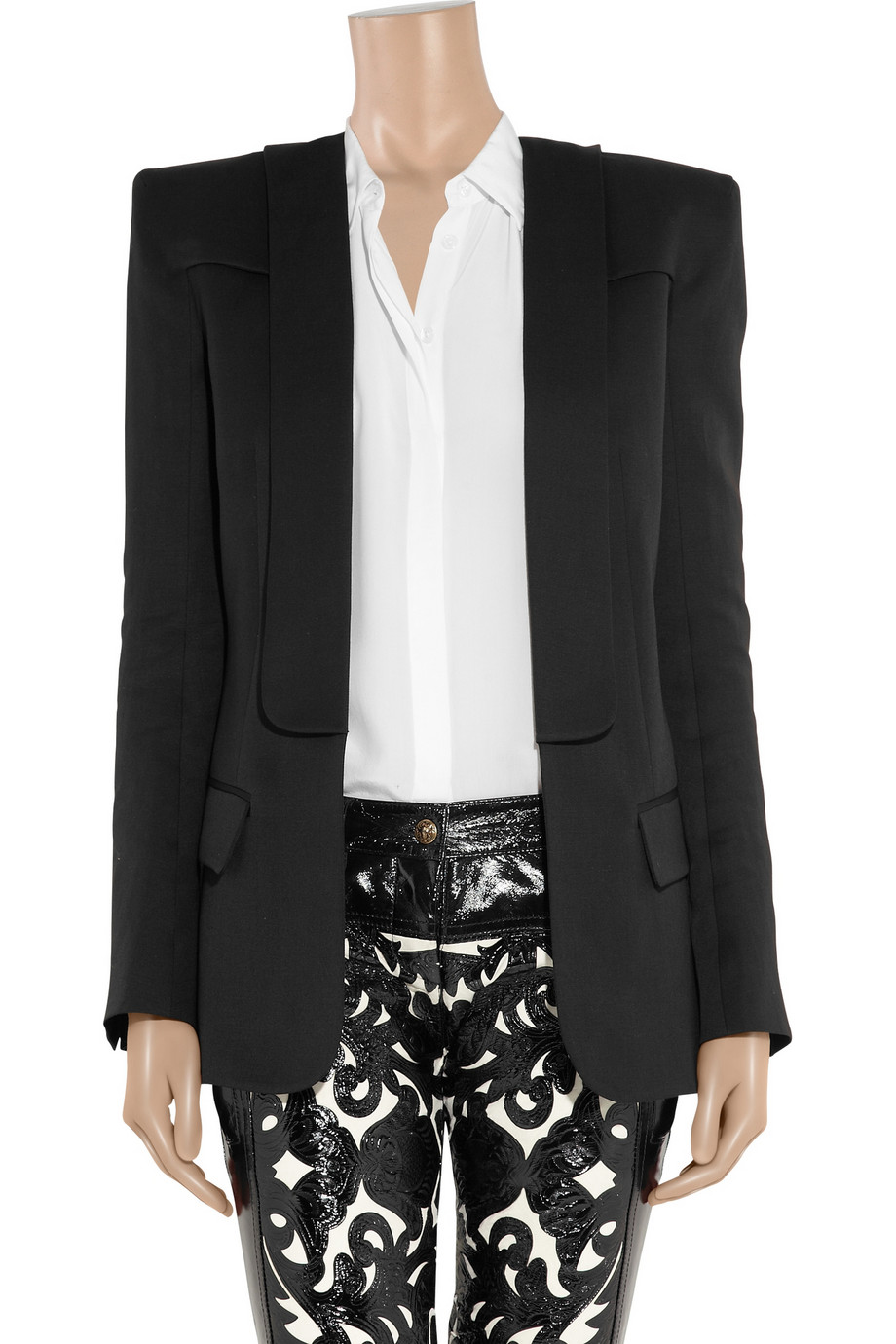balmain wool jacket