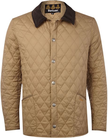 Barbour Lightweight Liddesdale Quilted Jacket in Khaki for Men (sand ...