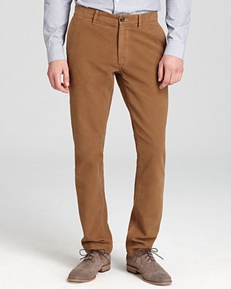 Jack Spade Dwight Moleskin Pants in Brown for Men (light brown) | Lyst