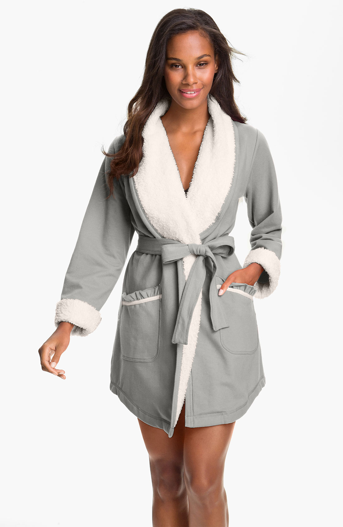 Great blog robe: Fleece terry robe