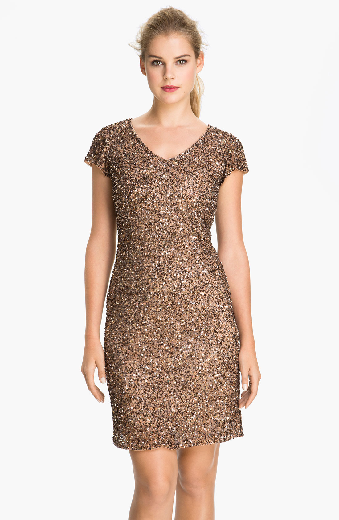 pisarro nights sequin dress