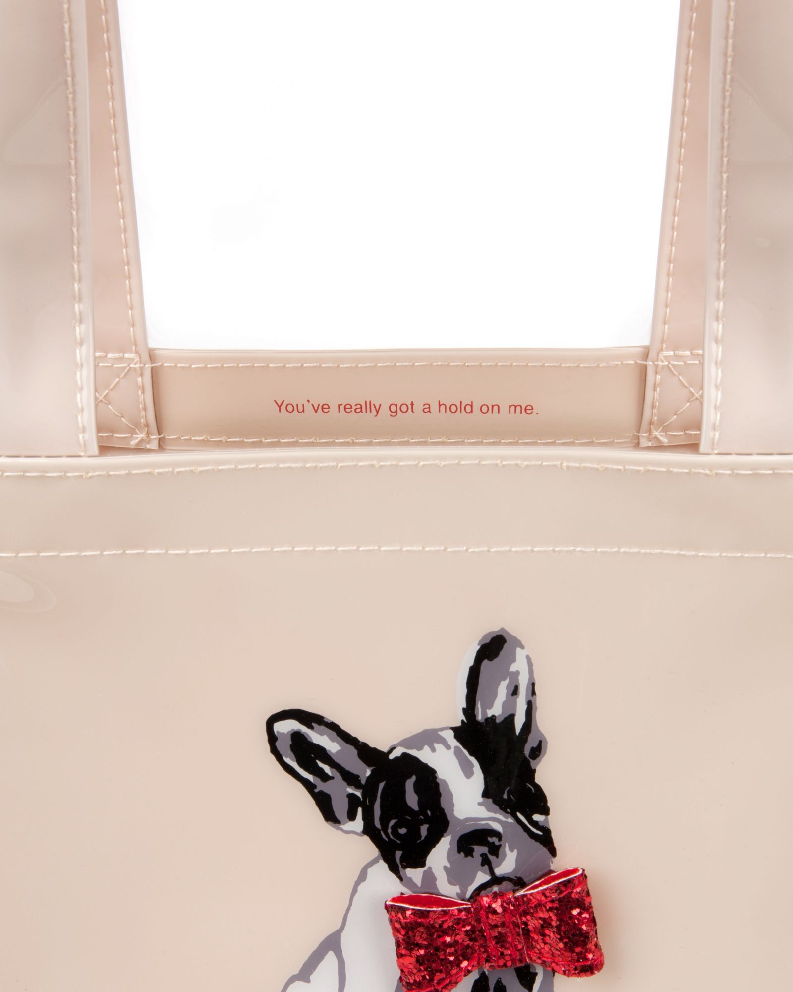 Ted baker Cottcon French Bulldog Ikon Bag in Natural Lyst