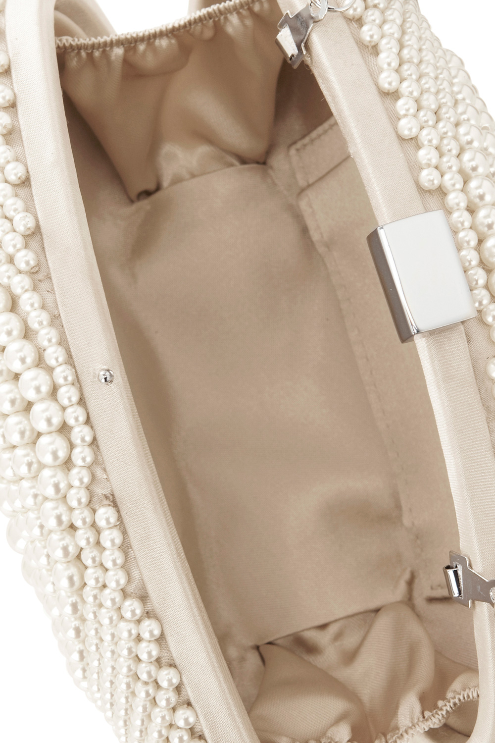 Lyst Coast Paloma Pearl Clutch in Natural