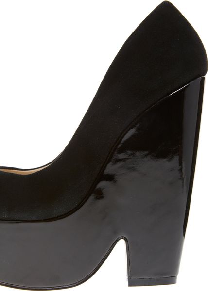 Aldo Labove Platform Wedge Shoes in Black | Lyst