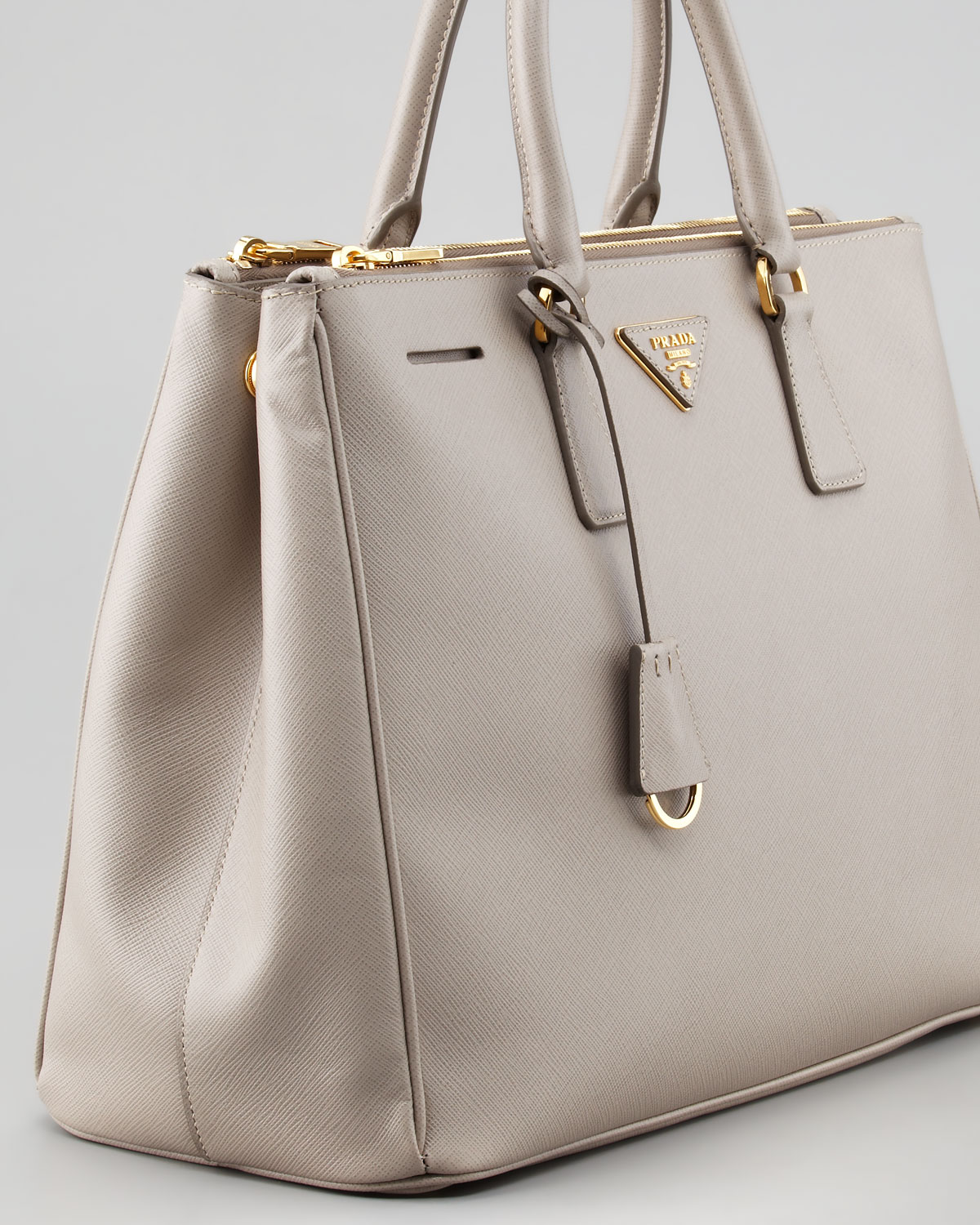 Prada Saffiano Executive Tote Bag Pomice in Beige (pomice) | Lyst