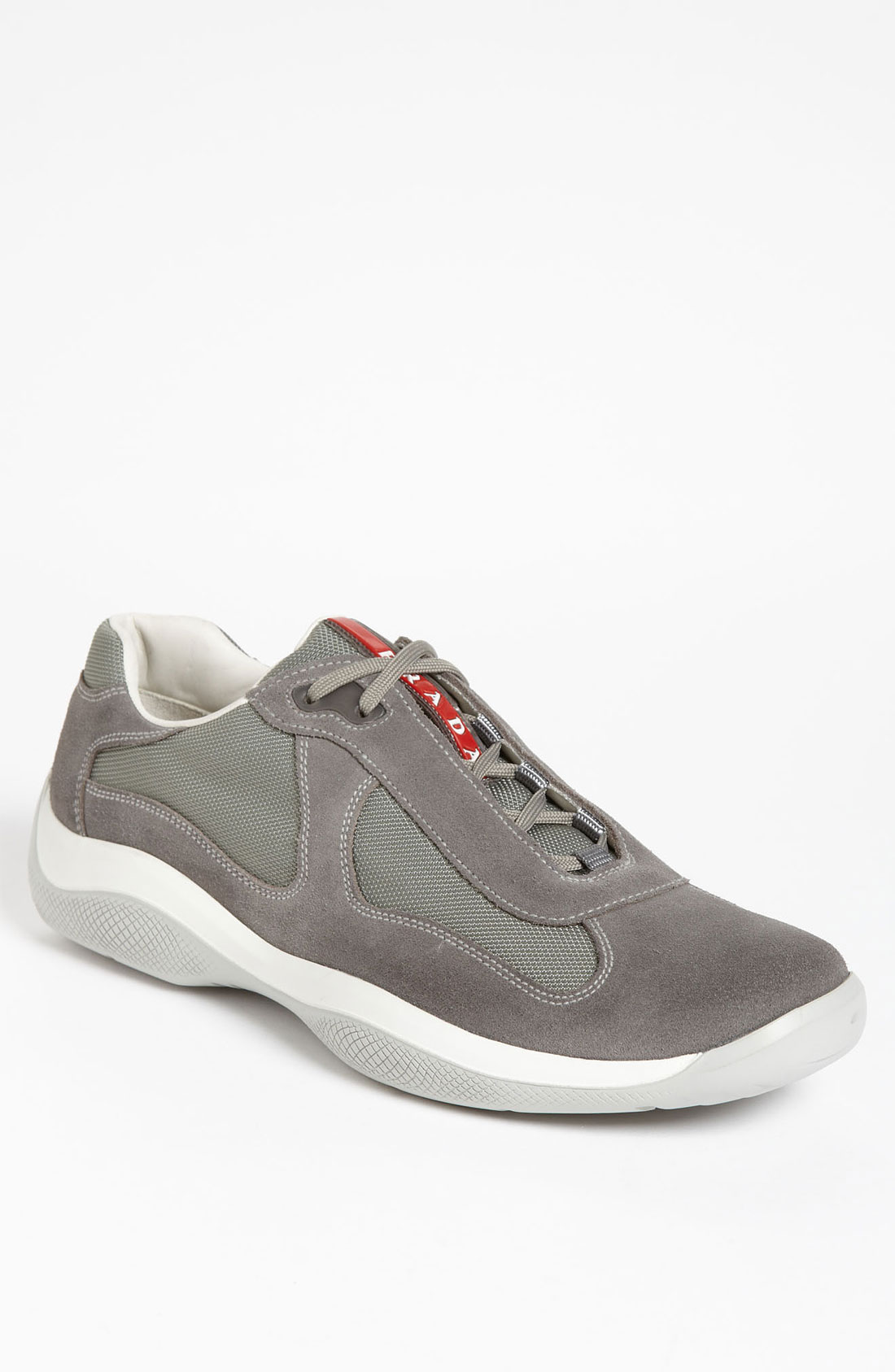 Prada America S Cup Sneaker in Gray for Men (grey) | Lyst