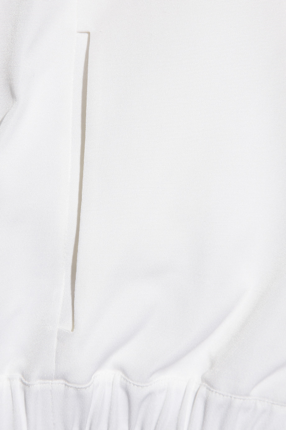 Lyst - Hakaan Tema Satin-Crepe Jacket in White