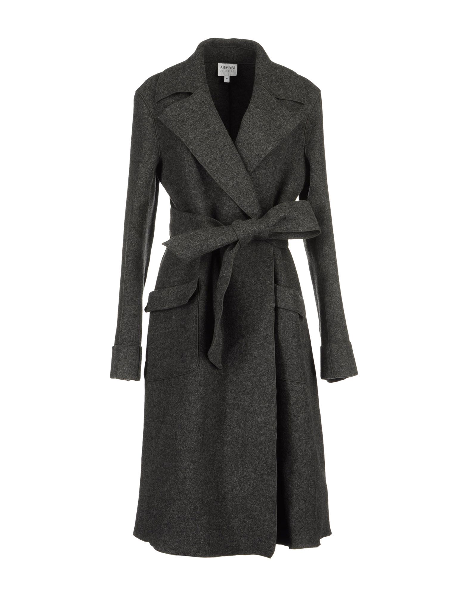 Armani Coat in Gray (anthracite) | Lyst