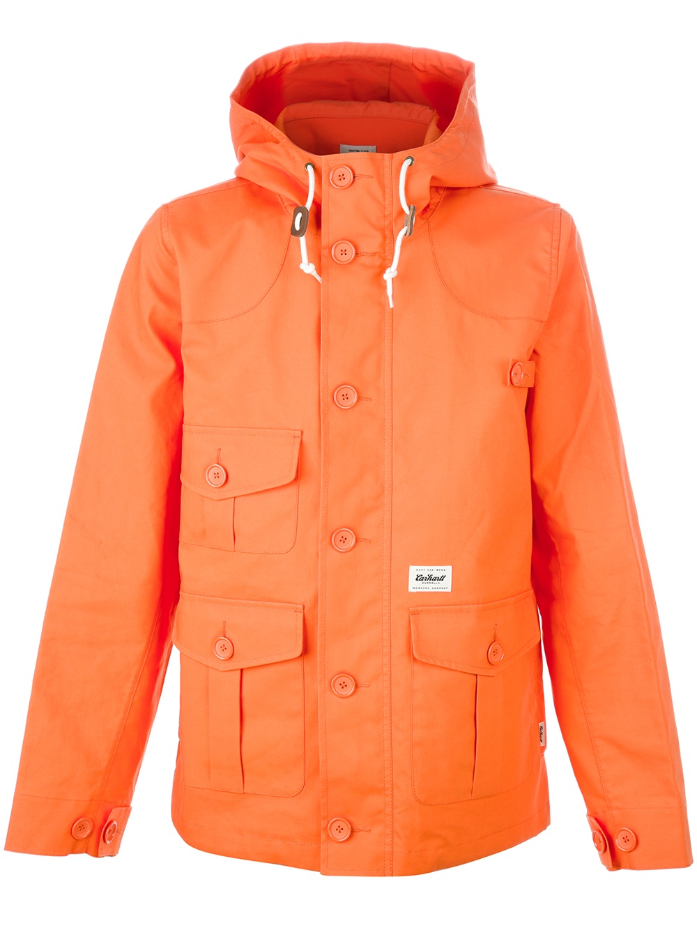 Carhartt Blast Orange Duffle Coat in Orange for Men | Lyst