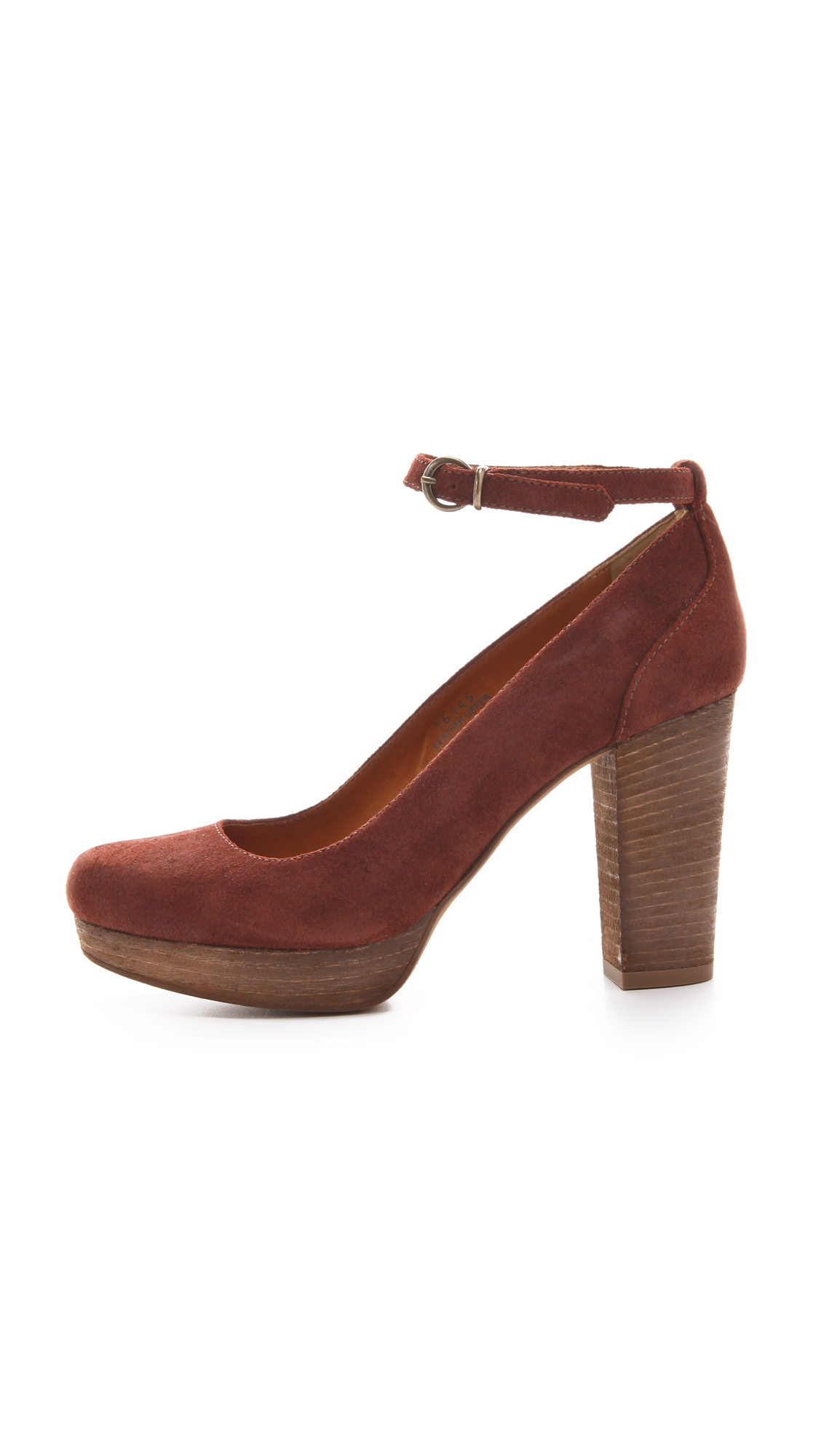 Lyst - Madewell Ankle Strap Pumps in Brown