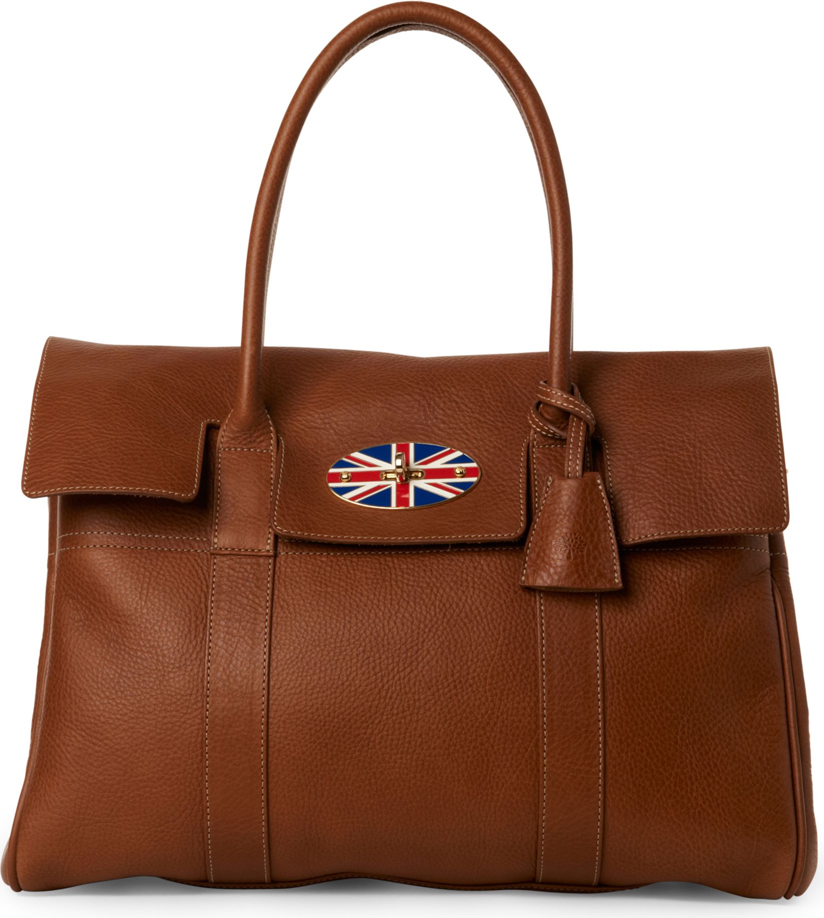 Lyst - Mulberry Bayswater Union Jack Handbag in Brown