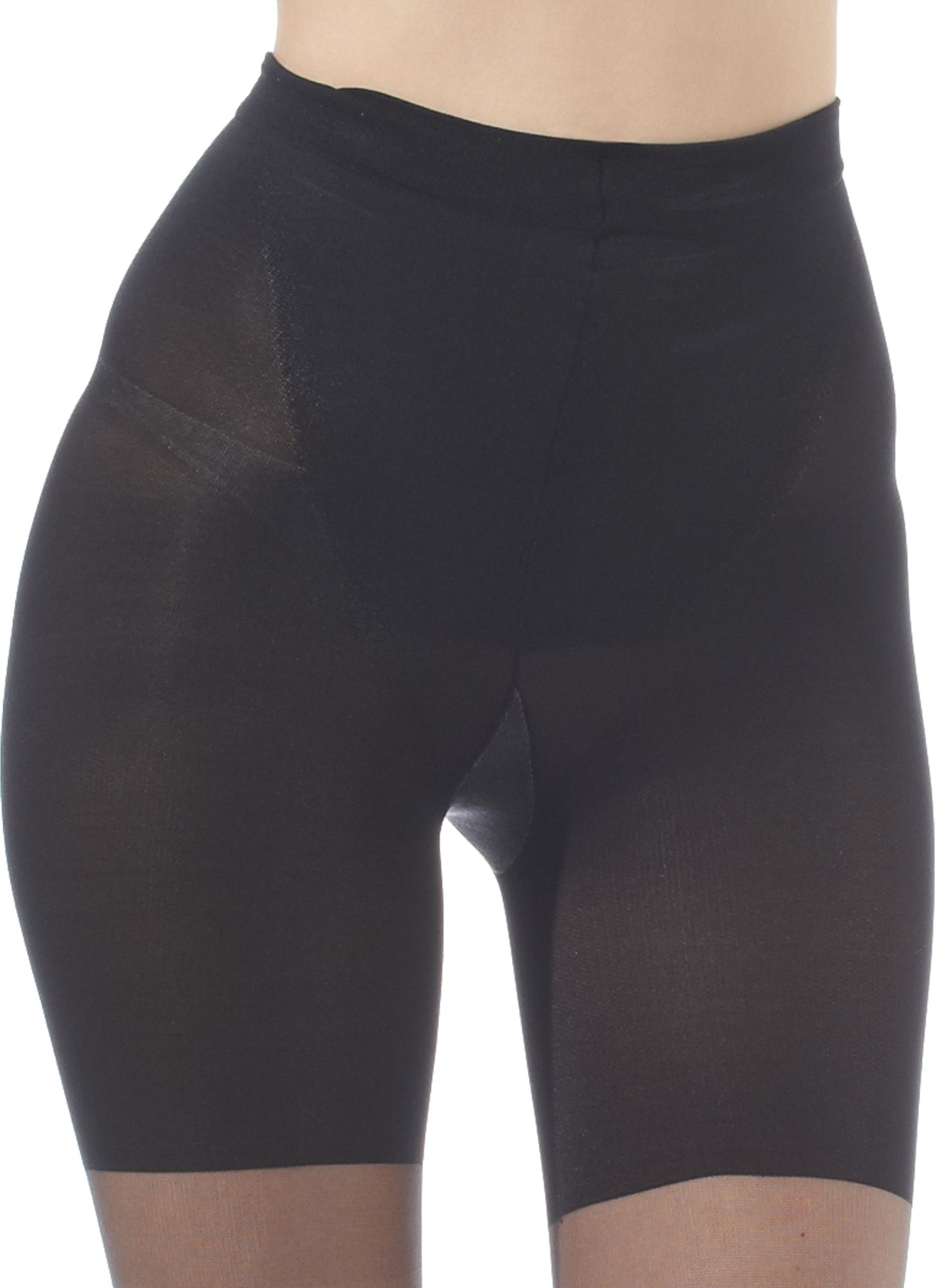 Spanx In Power Super Shaping Sheer Tights in Black | Lyst