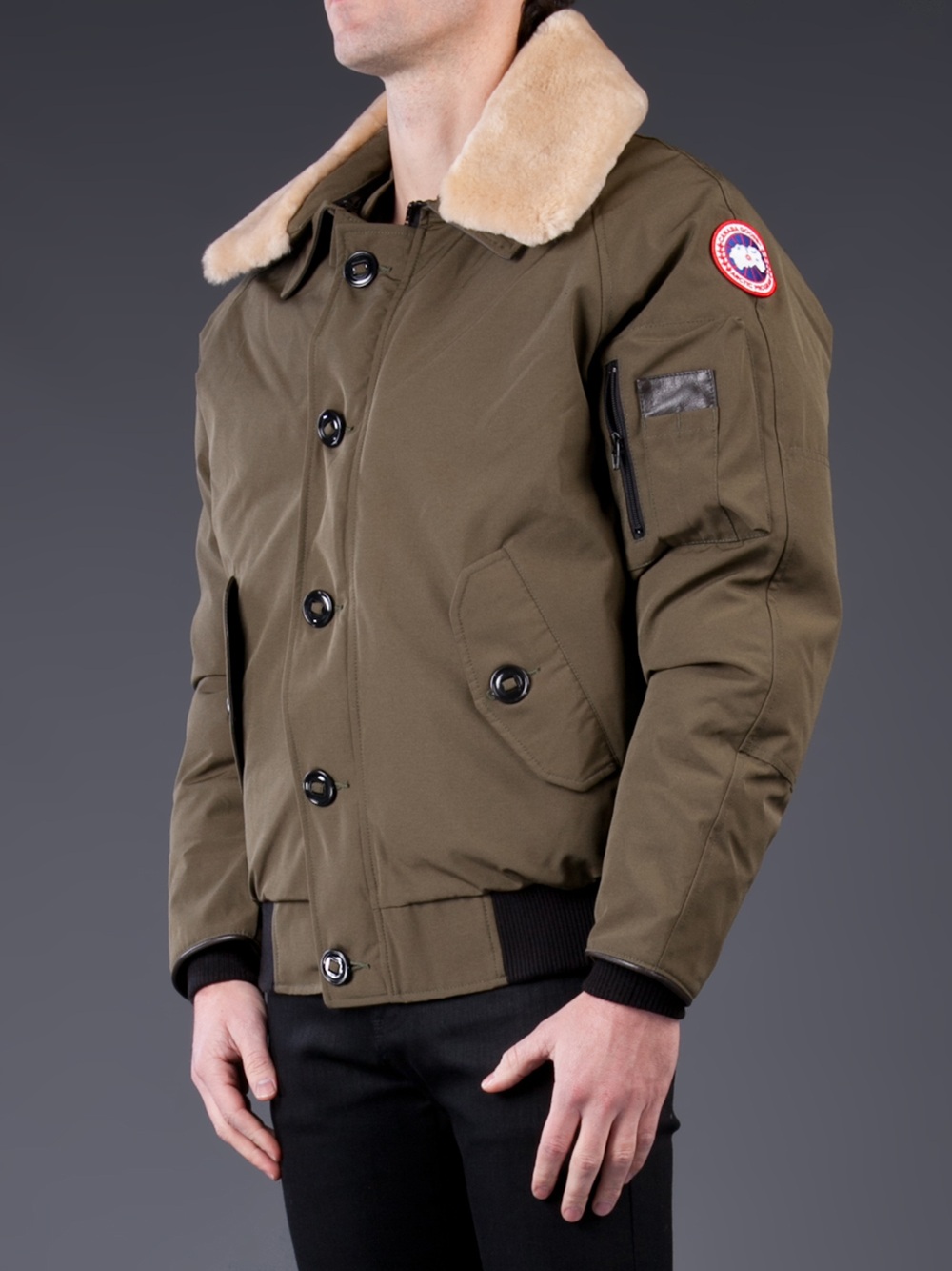 canada goose bomber jacket green canada goose bomber jacket green