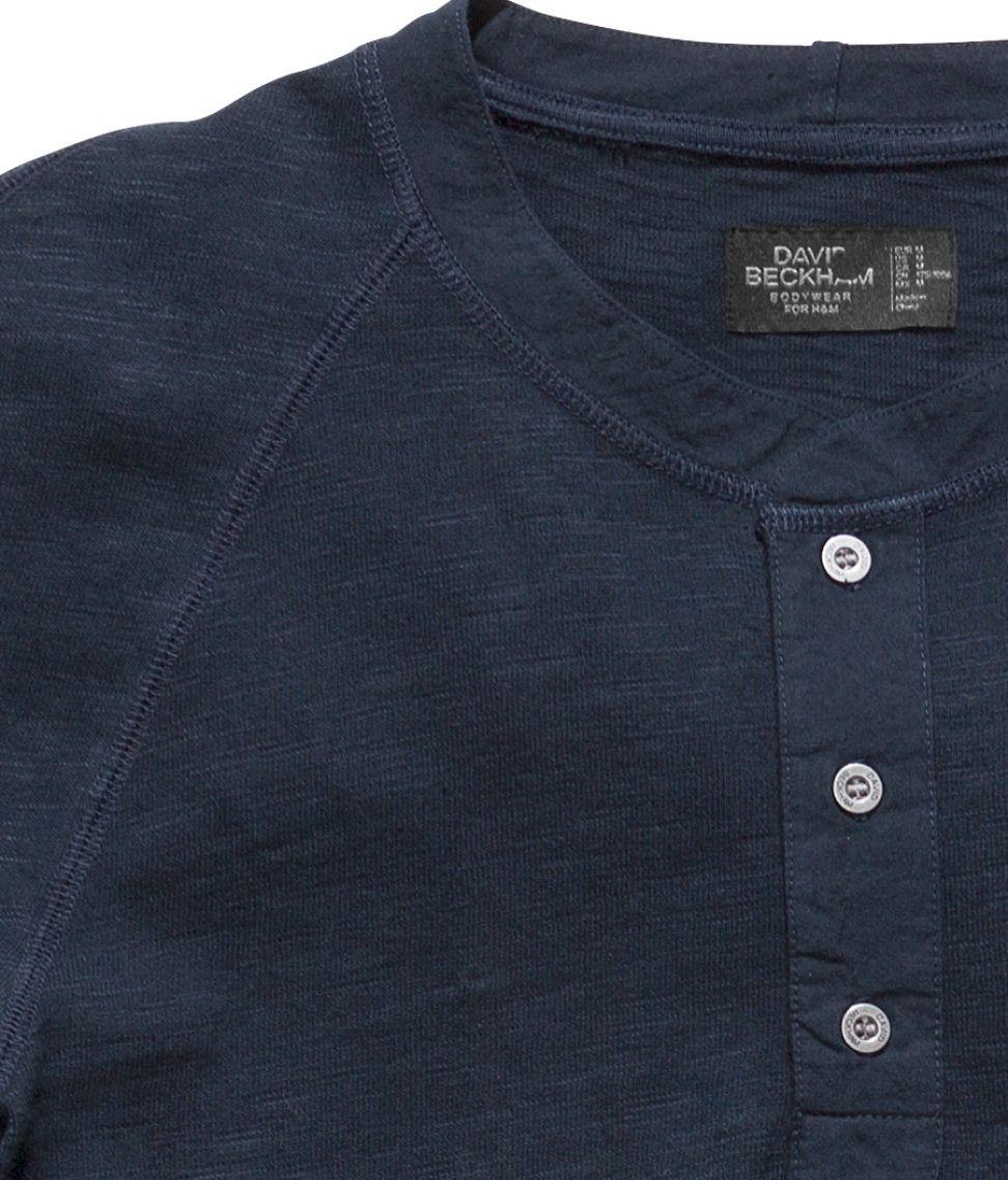 H&m Grandad Shirt in Blue for Men | Lyst