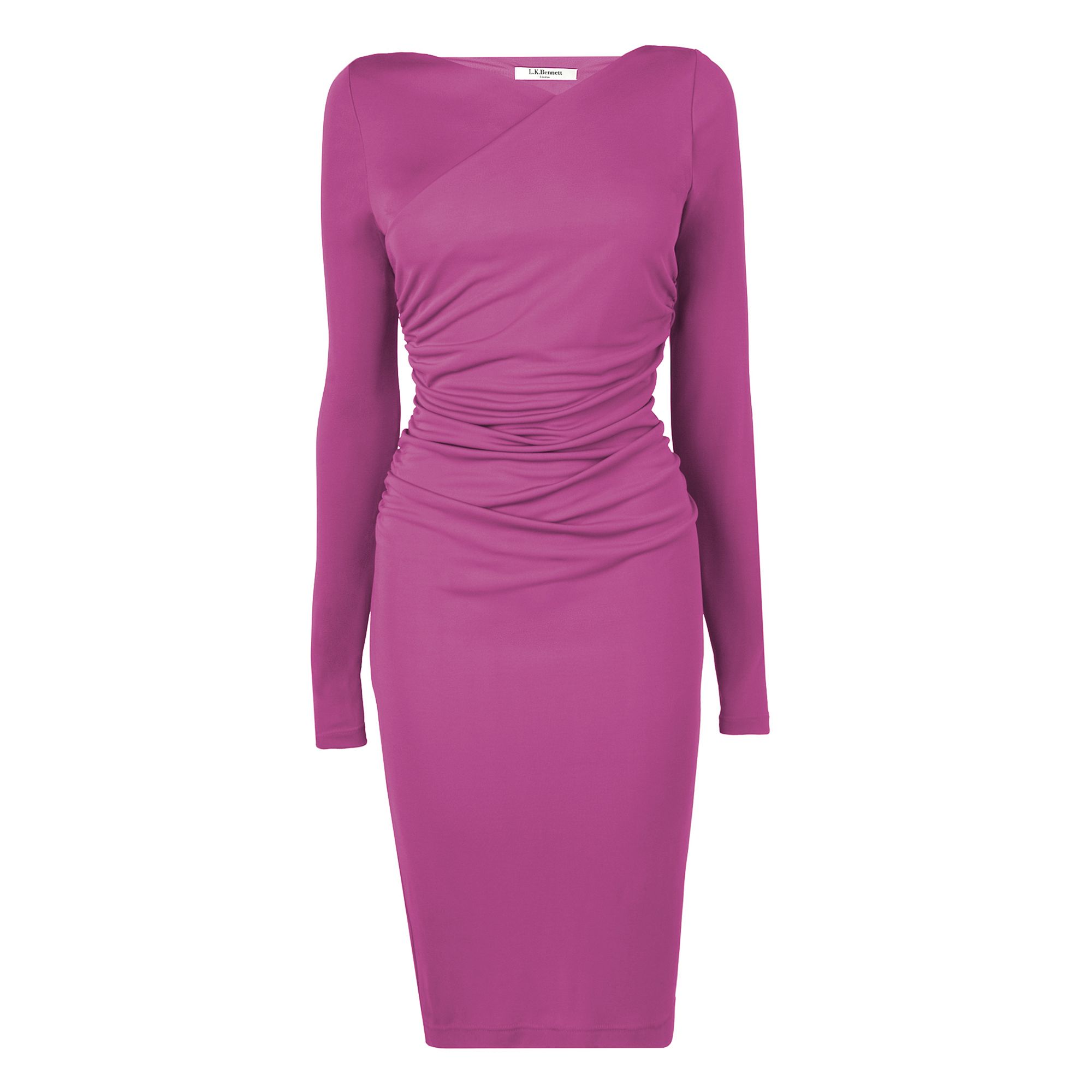 L.k.bennett Ariella Dress in Purple | Lyst