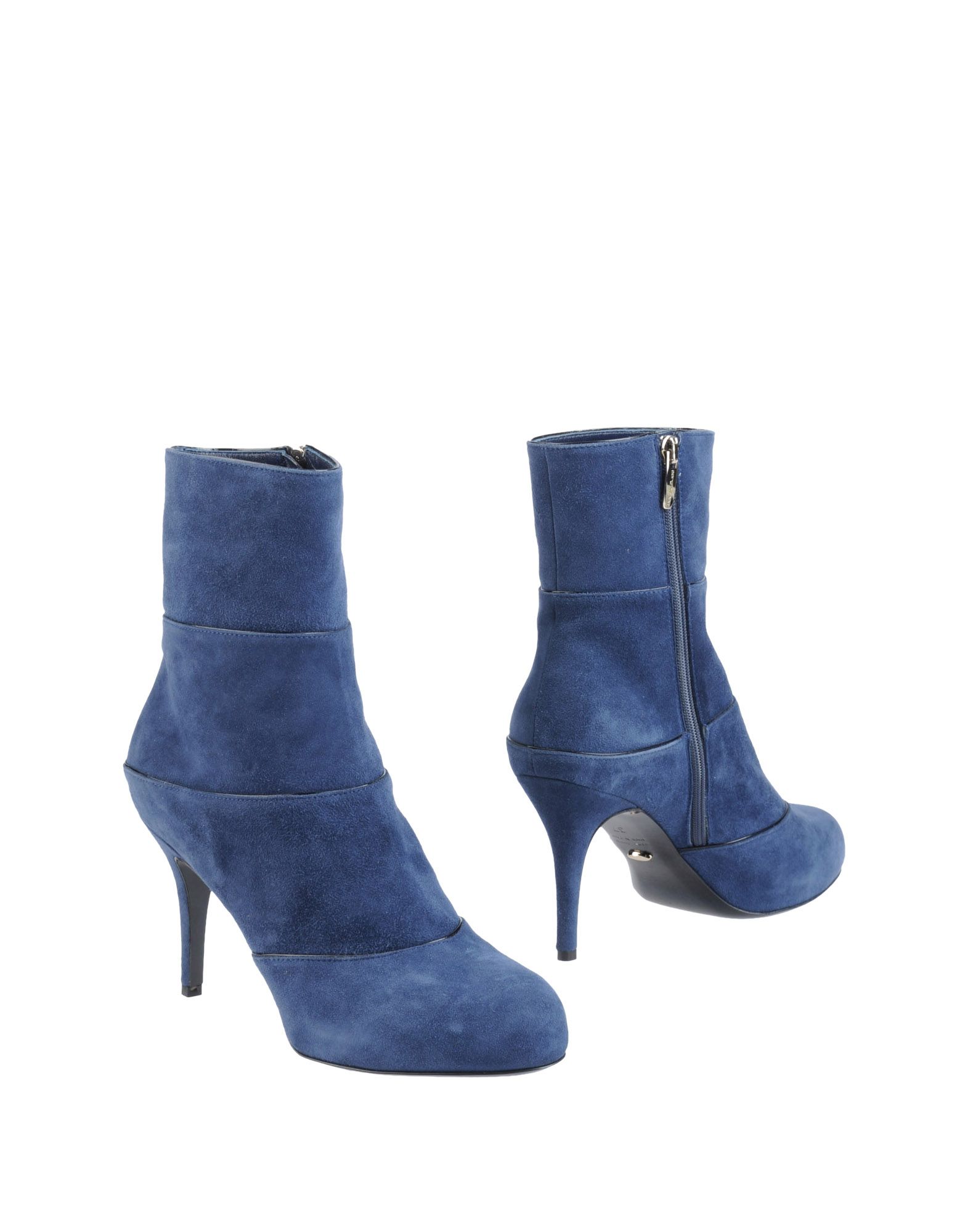 Sergio Rossi Ankle Boots in Blue | Lyst